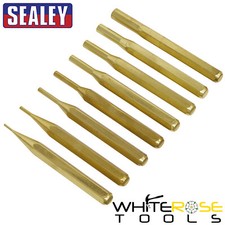 Sealey Brass Pin Punch Set