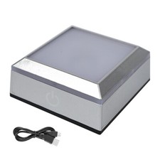 Colorful LED Light Base Square