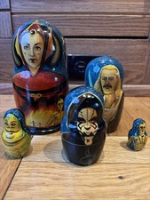 Vintage HAND-PAINTED Russian