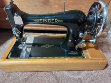 Vintage Singer Manual Sewing Machine 27k 1900 Model