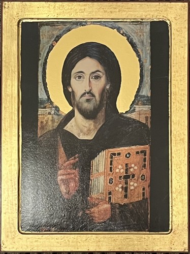 Christ pantocrator sinai icon - christ,
