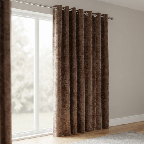 Luxurious mocha crushed - crushed, velvet