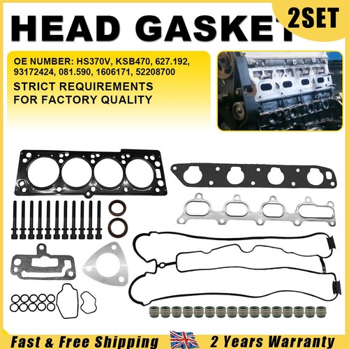 2set head gasket bolts - head,