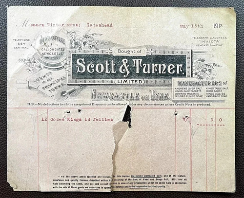 1913 scott turner andrews - scott, &