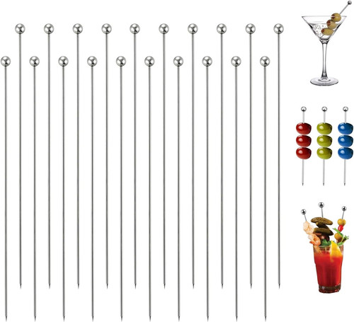 Pcs cocktail sticks metal - 20, sticks,metal