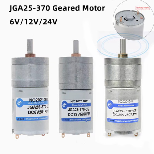 Jga25 370 mini geared - jga25-370,