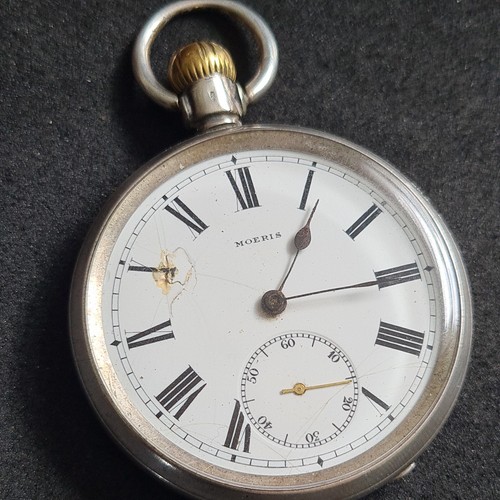 Antique solid silver gents - antique,