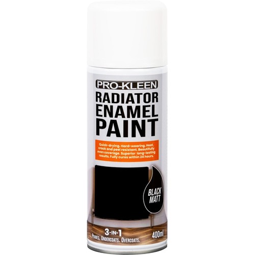 Prokleen radiator enamel spray - radiator,