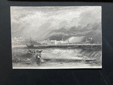 Landscape Illustrations of the Bible engraving Finden after Turner