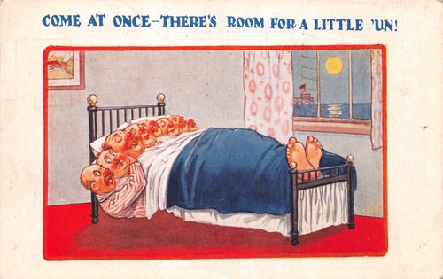 Old comic postcard gentleman - ,