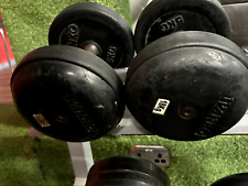 Ivanko 18kg pair  Dumbbells. 