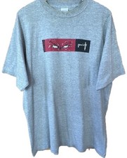 Rare Vintage Volant Machete Skate Ski Snowboard Box Logo Tshirt Sz XL