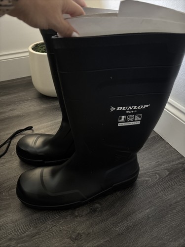 Men dunlop work black - dunlop, it