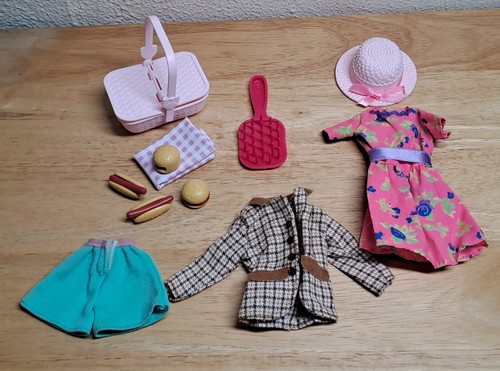 Vintage barbie clothes pink - barbie,