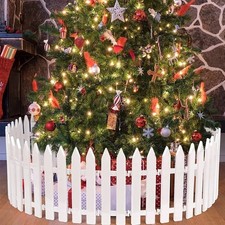 25PCS Plastic Picket Fence