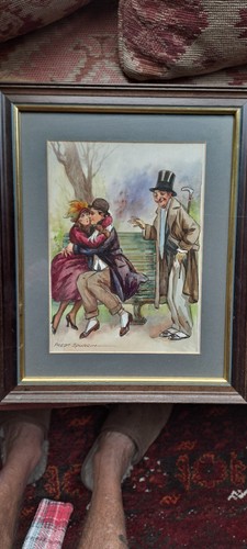 Fred spurgin original signed - fred,