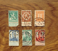 Belgium 1912 National Arms Used Stamps . Free UK Postage