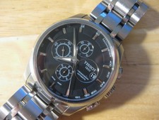 TISSOT COUTURIER CHRONOGRAPH AUTOMATIC MENS WATCH T035627A VGC LOOKS GREAT