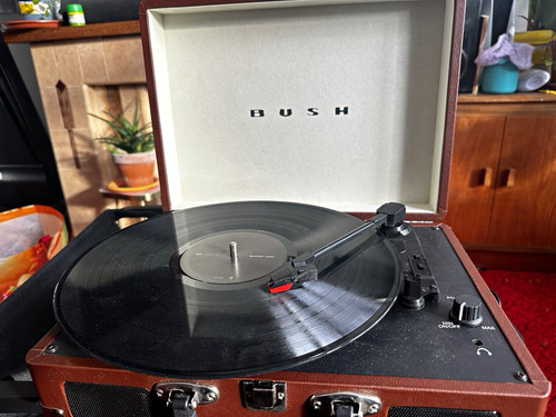 Bush brown suitcase turntable - bush,