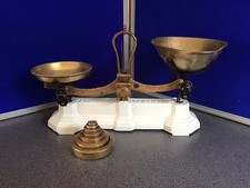 Avery Vintage Shop Weighing Scales White Enamel, 0-2LB