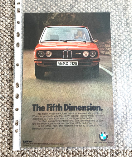 Bmw range 1970s frameable - bmw,