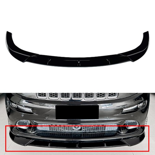Front bumper lip spoiler - front,