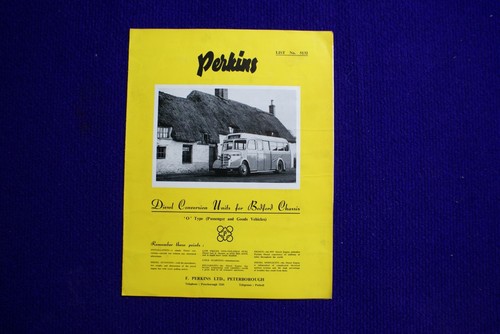 Perkins diesel conversion - diesel,