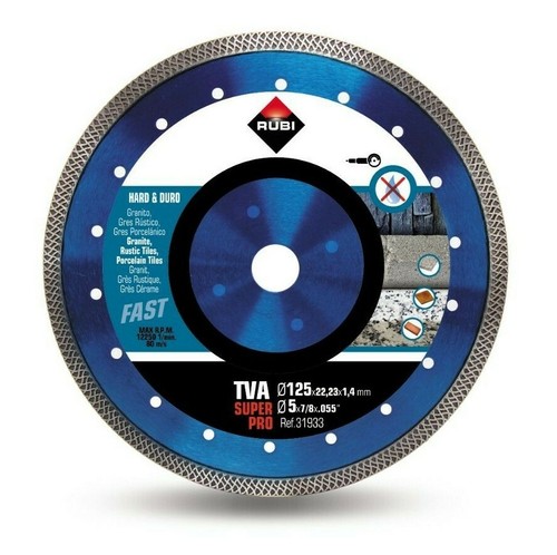 Rubi tva 125mm diamond tile - 125mm,