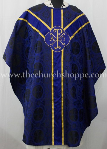 Black with blue - blue, clergy