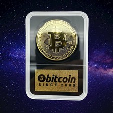 Goldplated bitcoin - x, (btc)