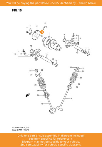 Suzuki pin 09261 05005 - suzuki, 09261-05005