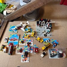 Lego Legoland Mixed Town Job Lot Sets And Instructions 1980s