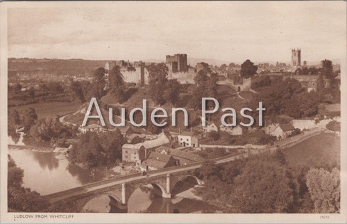 Ludlow castle whitcliff view - ludlow,