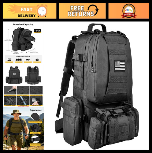 Large 60l tactical - large,