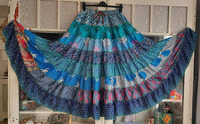 GORGEOUS blue-multi TIERED