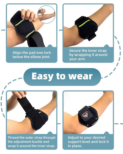 Tennis elbow brace for - elbow,