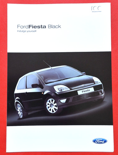 2003 ford fiesta black 4i - 2003,