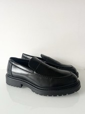 Zara Men’s Chunky Loafers UK Size 7 EUR Size 41 Black Brand New