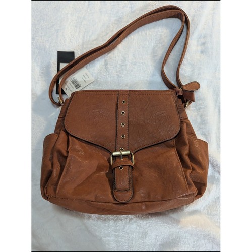 Women tan crossbody buckle - women's,