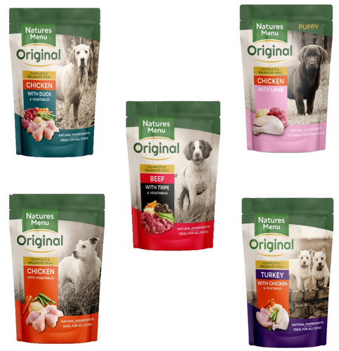 Natures menu wet dog food - wet,