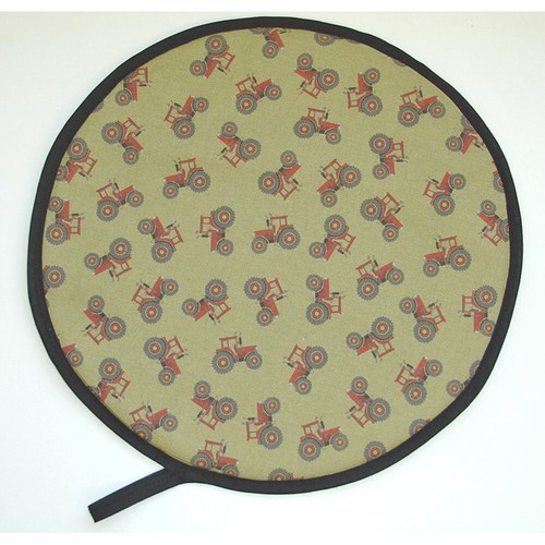 Aga lid cover red - lid, tractor