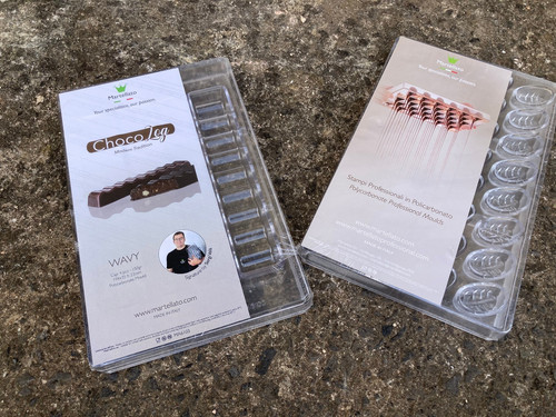 Unused chocolate bar moulds - 2,
