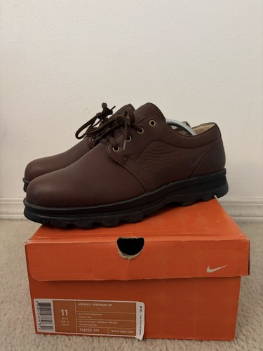 Vintage nike acg leather - nike, brown