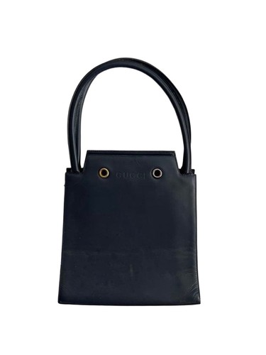 Gucci leather navy - gucci,