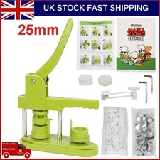 25mm Badge Maker Machine