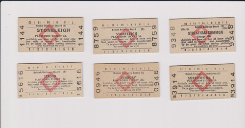 Railway platform ticket - platform,