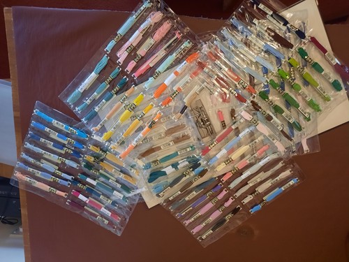 Dmc embroidery threads - embroidery, approx