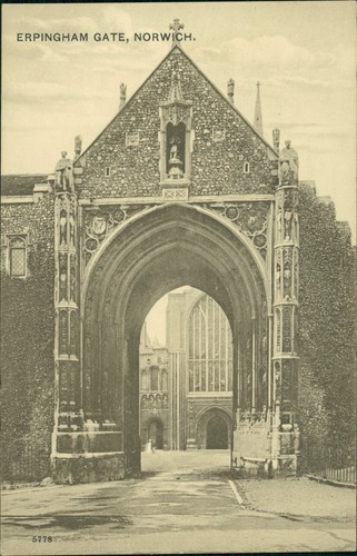Postcard norwich erpingham - postcard,