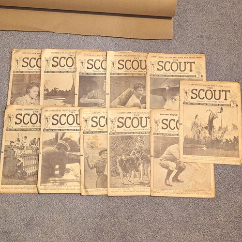 Vintage scout magazine lot - scout,