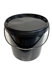 20 Litre Black Plastic Bucket